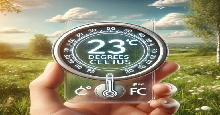 23 Celsius to Fahrenheit