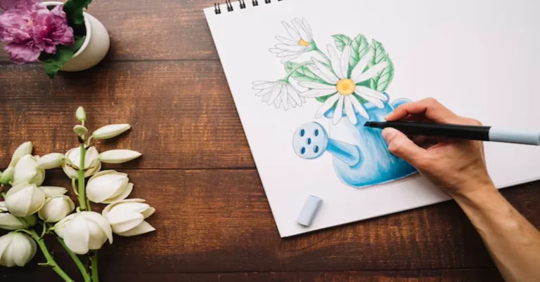 Sunflower Drawing