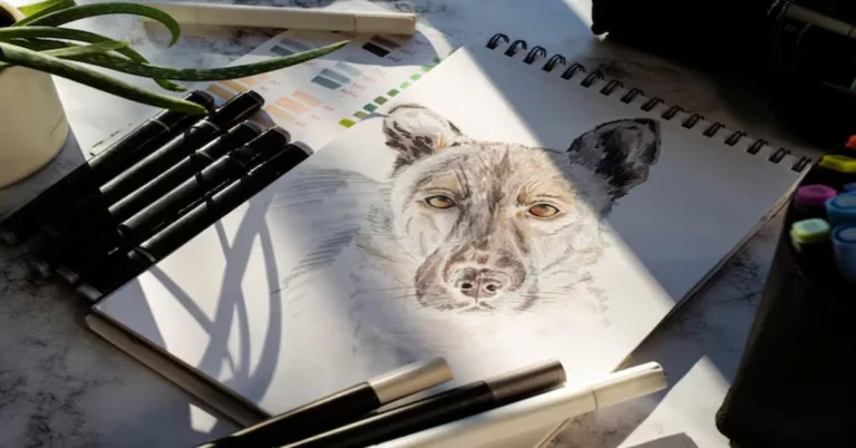 Wolf Drawing